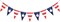 4th of July Patriotic Banner - America Independence Day Party Supplies
